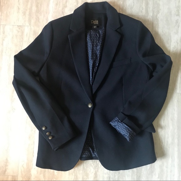 Coats | Navy Dalia Blazer | Poshmark